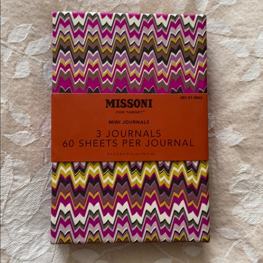 Missoni for Target mini journals set